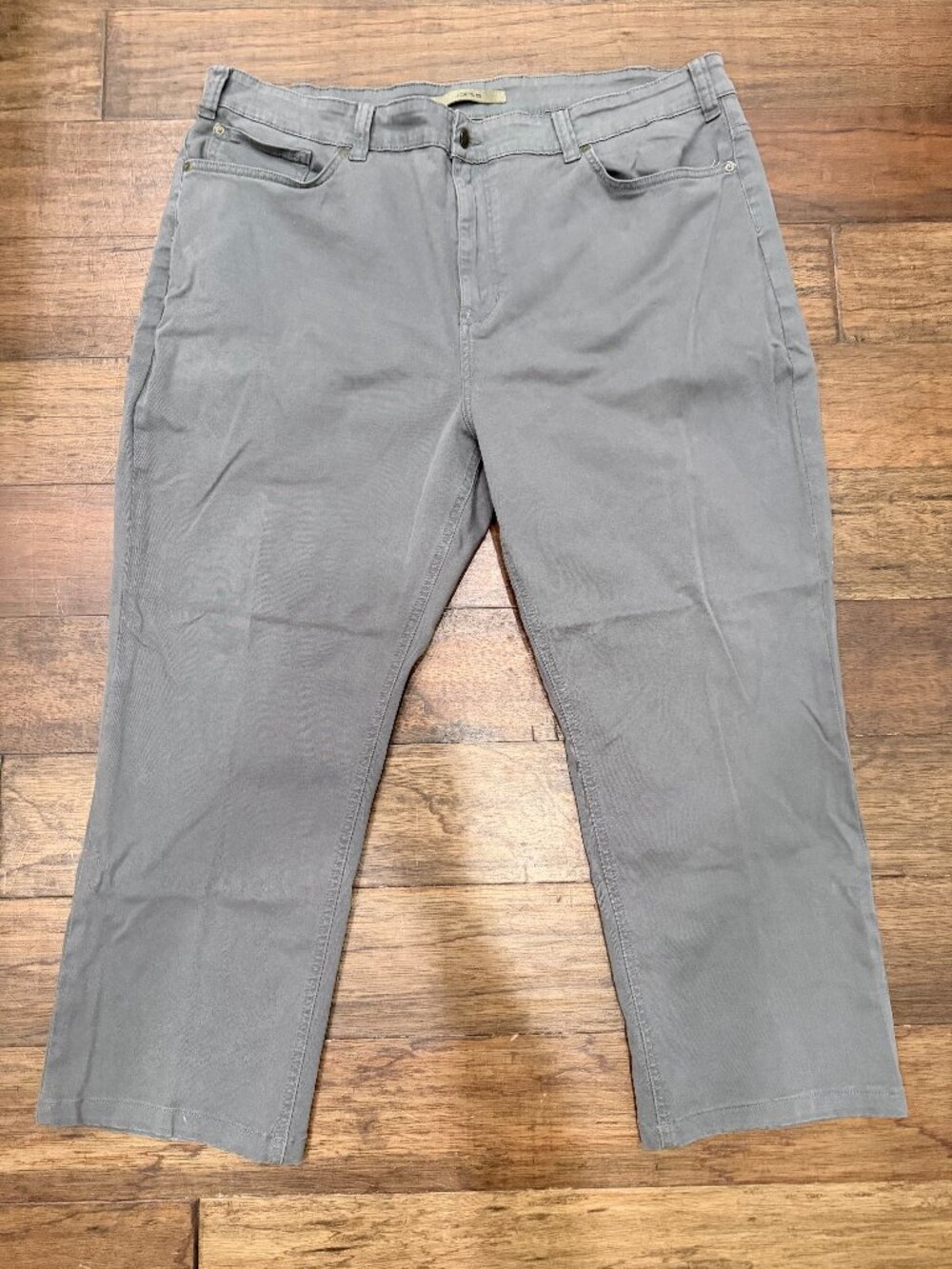 Joe’s Jeans The Classic Straight Leg Gray Stretch Chino Pants Men’s 46 Short